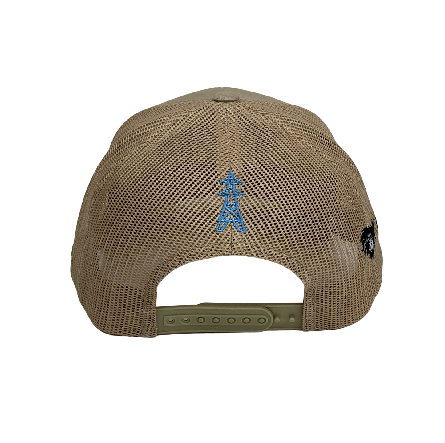 CAP FLEX FIT MALLA BEIGE "CUIDATE LA ESPALDA"