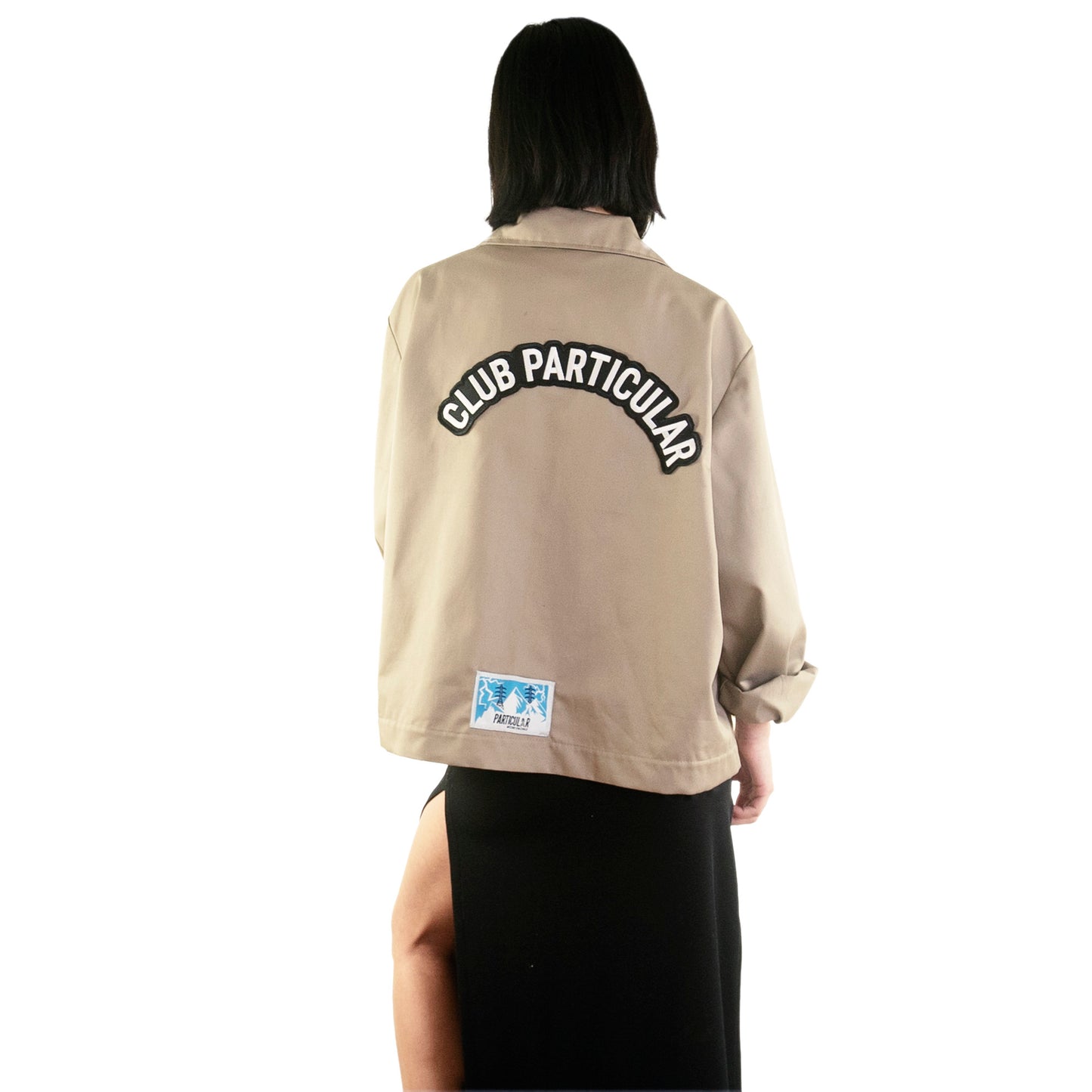 CHAQUETA CLUB PARTICULAR GABARDINA BEIGE