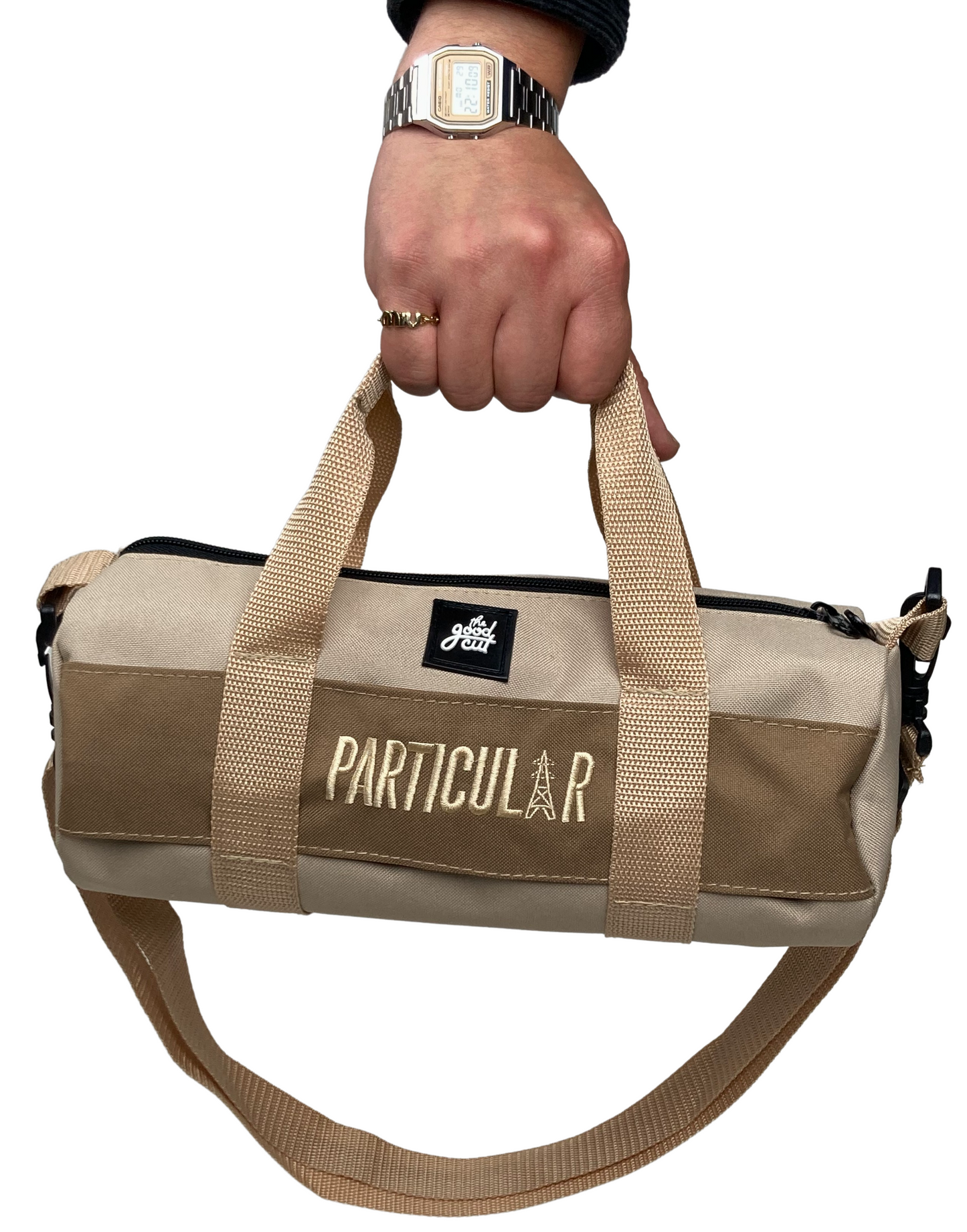 Mini Duffle Bag Beige Club Particular