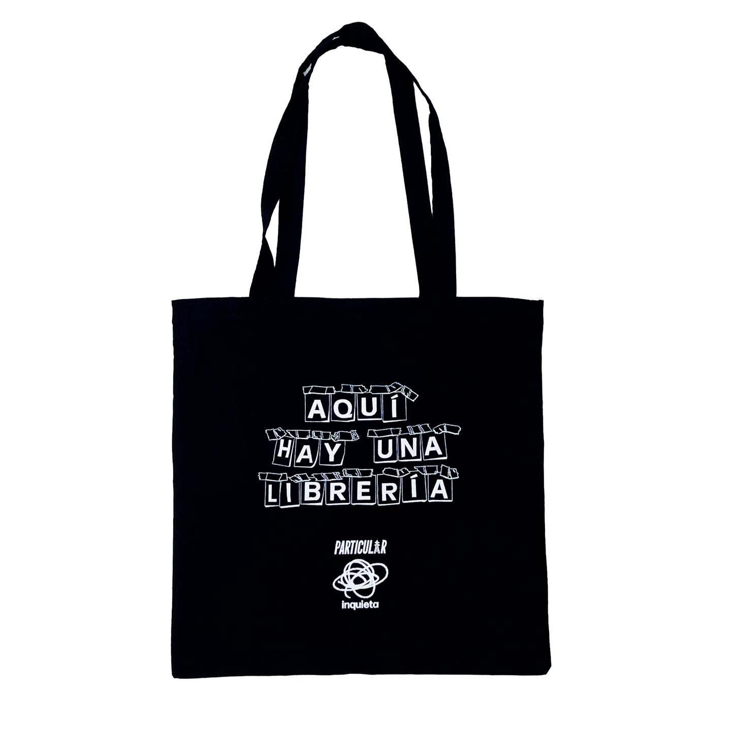 TOTE BAG INQUIETA LIBRERIA x PARTICULAR