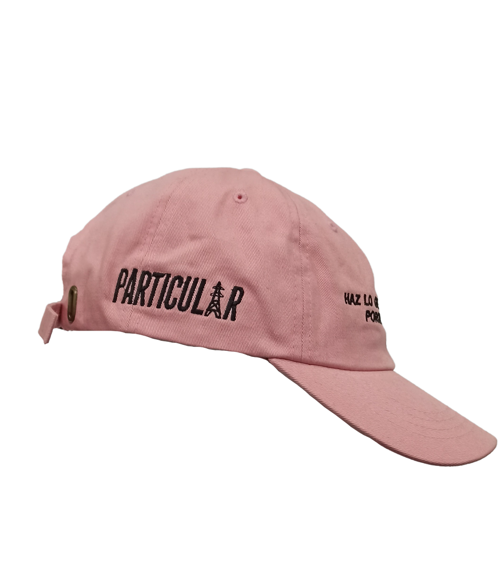 CAP FLEXFIT ROSADO "HAZ LO QUE TE GUSTA"