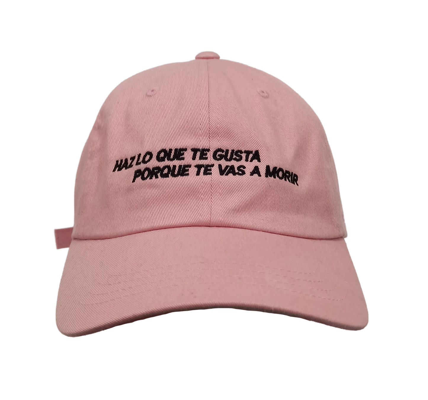 CAP FLEXFIT ROSADO "HAZ LO QUE TE GUSTA"